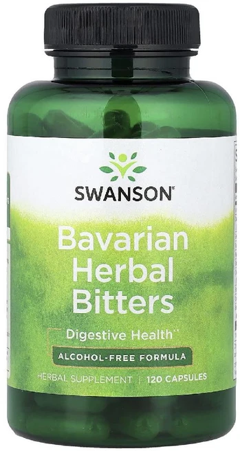 스완슨 바바리안 허브 비터스 Bavarian Herbal Bitters 캡슐 120정, 1개 - 쿠팡