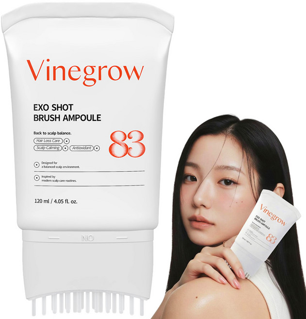 바인그로우 엑소샷 두피 탈모 앰플, 1개, 120ml
