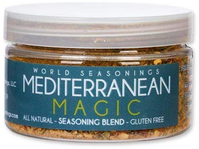 Greek Seasoning - Herbs Seasoning - Mediterranean Diet Cooking Spices - Salad Mix - Pizza Seasonin, 3.2온스(1팩), 1개