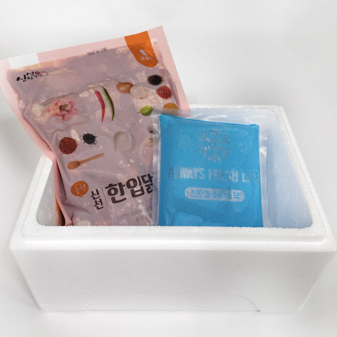 신선닭갈비 신선 한입 닭갈비, 1kg, 1개, (일반맛) 한입 닭갈비