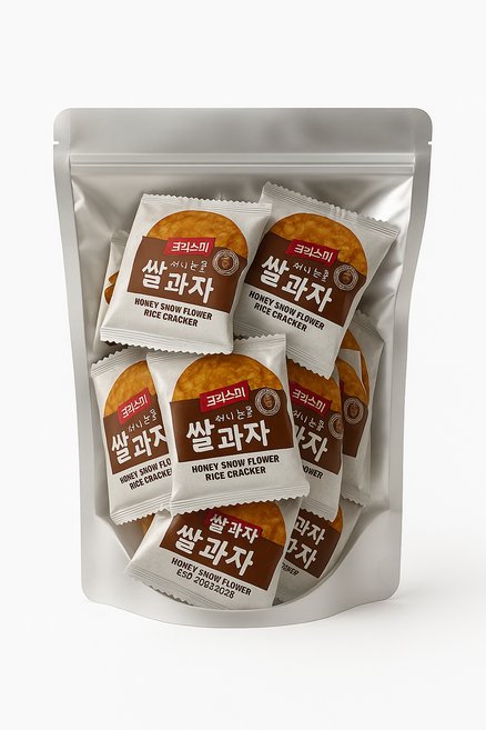 크리스피 허니 눈꽃 쌀과자, 7g, 30개