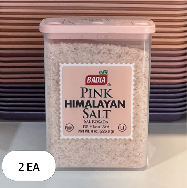 바디아 히말라야 핑크 솔트, 226.8g, 2개