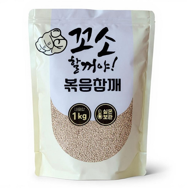명식품본사 볶음참깨 [특대포장] 볶은참깨, 1개, 1kg