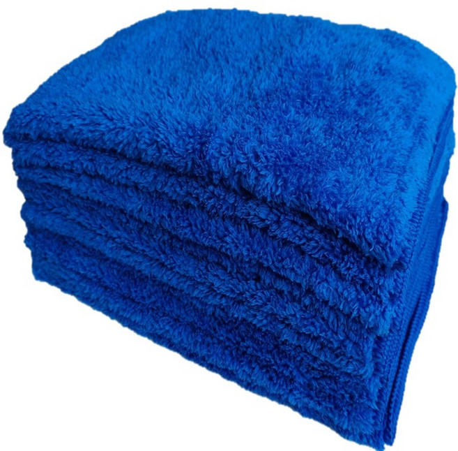 하트민 클리너 극세사 걸레 중형, 10개, 파랑