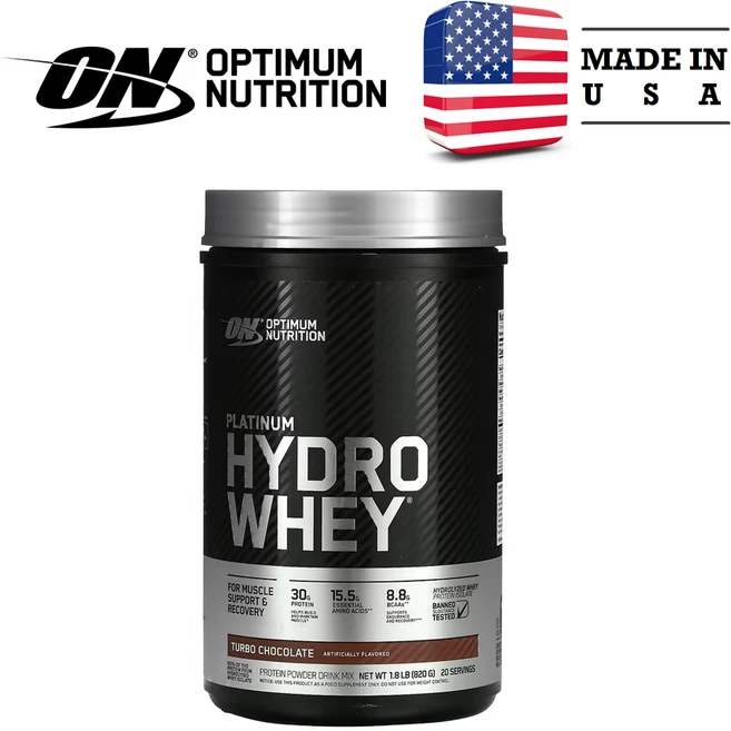 Optimum Nutrition 플래티넘 하이드로 웨이 터보 초콜릿 0.82 kg(1.8 LB), 820g, 1개 - 쿠팡
