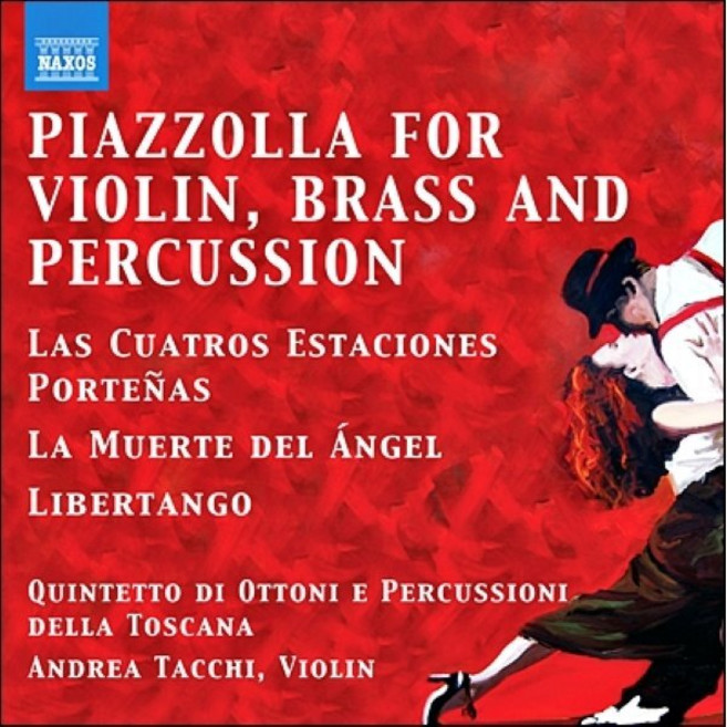 [CD] Andrea Tacchi 피아졸라: 바이올린과 브라스 타악기를 위한 탱고 (Piazzolla: For Violin Brass and Percussion)