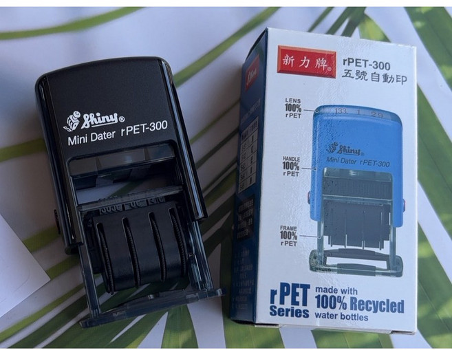 Shiny S-300 日期自動印章, 1個, 日期