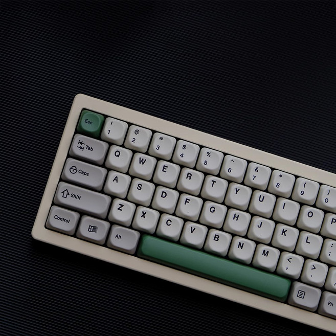 9009 복고 레트로 영문/한글각인 키캡 MOA PBT 다얼유 기계식 키보드 독거미키캡, 컨트롤알트, 영문 각인