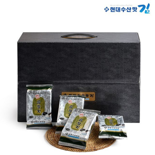 현대수산맛김 대천 곱창 도시락김, 30개