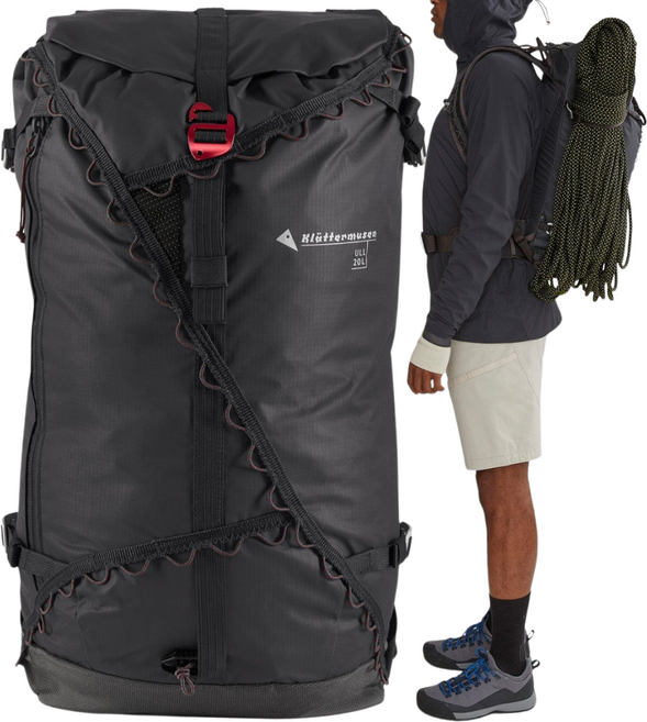 클라터뮤젠 백팩 울 20L 등산 배낭 아웃도어 하이킹 트레킹 통풍 UIR-KM 다크그레이, 다크 그레이