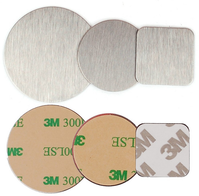 자석철판 조각철판 보조철판 자석고정 철조각, 옵션01 조각철판-원형 30mm