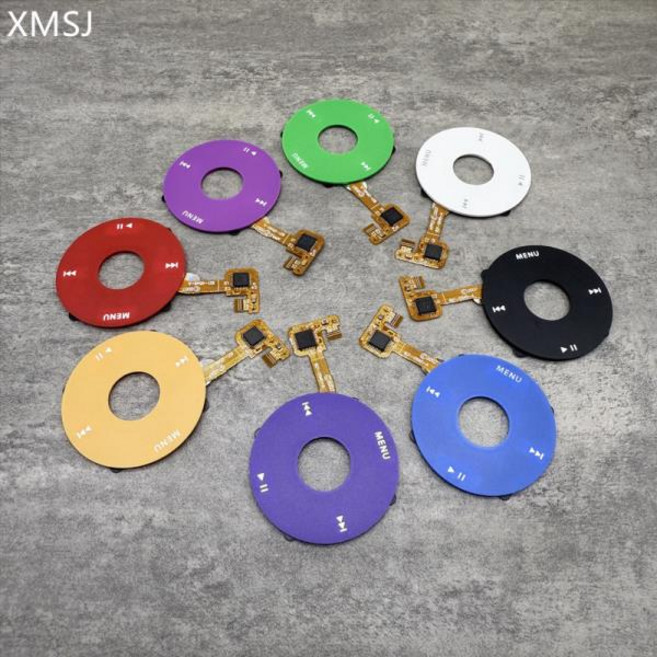 여러 색상 검정색 흰색 빨간색 수리 교체 클릭 휠 iPod 6세대 7세대 클래식 80GB 120GB 160GB, 06 white