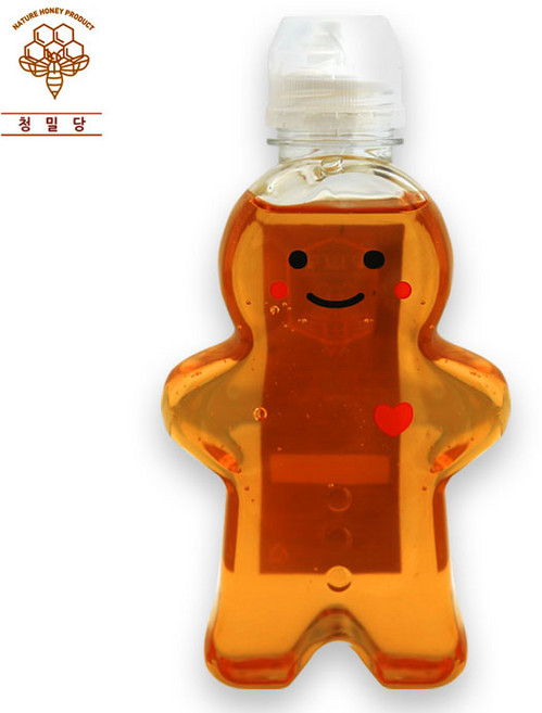 청밀당 진저맨 튜브 300g 베트남 자연 벌꿀 100% 야생화, 1개