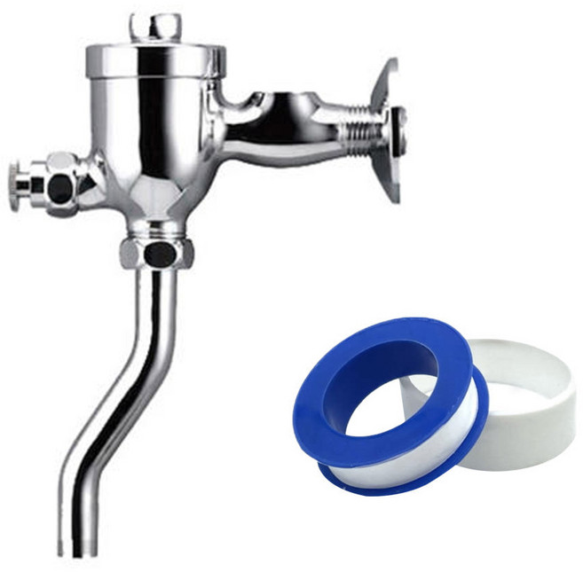 국산 KOONE 소변기세척밸브 절수형 100T + 테프론테이프세트