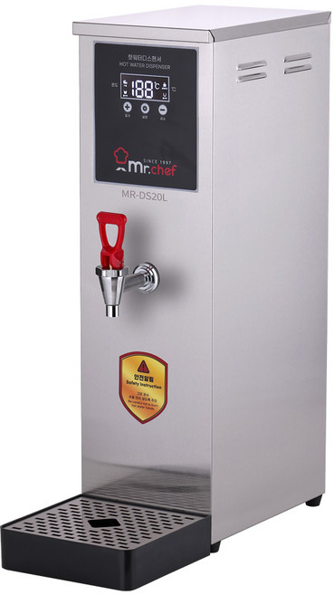 핫워터디스펜서 MR-DS20L 최신 첨단센서 28년기술 국내브랜드 미스터셰프 업그레이드 최신형, 자가설치 무료컨설팅