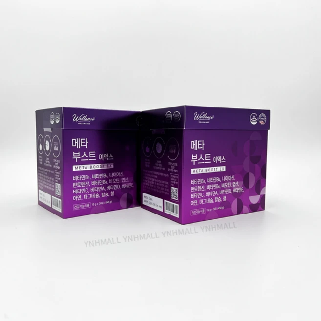 웰런스 메타부스트 EX 2set, 450g, 2개 - 쿠팡
