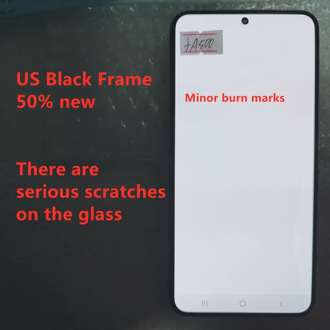 삼성 S22 Plus + S906 LCD 디스플레이 터치 스크린 디지타이저 결함이있는 슈퍼 AMOLED