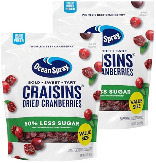 오션스프레이 건조 크랜베리 567g 저당 x2개