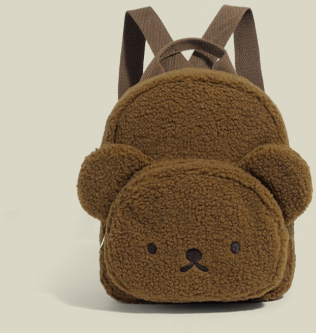 뽀글이 미피 토끼 백팩 양털 가방 미니백 데일리 귀여운 캐릭터가방