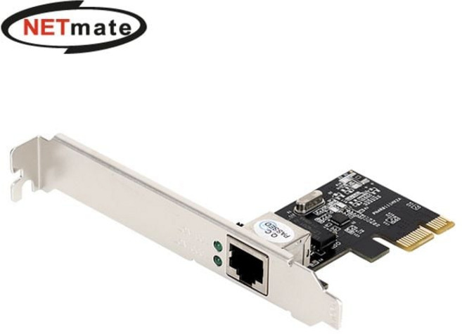 NETmate 기가비트 PCI Express PC 랜카드(Realtek) sta+93873JM, 본상품선택, 1개