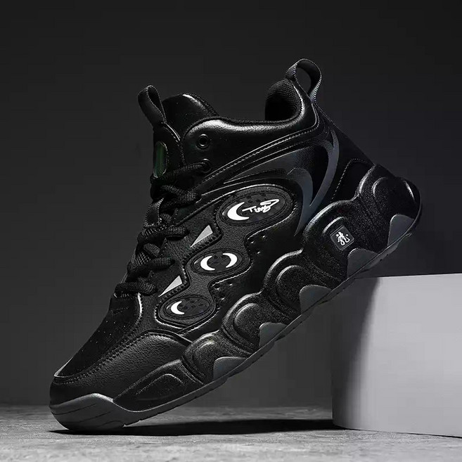 特大尺碼籃球鞋男士戶外運動鞋軟底防滑跑步鞋