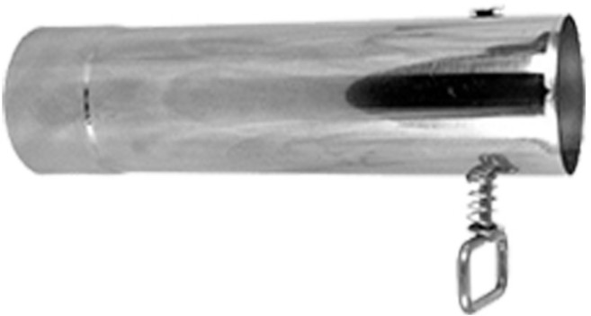 아웃도어웍스 화목난로 캠핑난로 3면 불보기창 늑대스킨 캠핑화목난로 장작난로, a.-5.추가연통(댐퍼), 상품상세페이지 참조