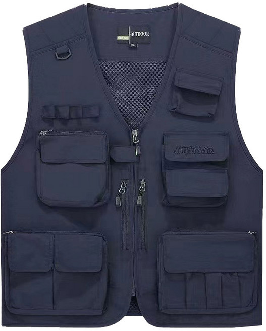 XO804 분리형 봄 여름 가을 낚시조끼 작업조끼 작업복