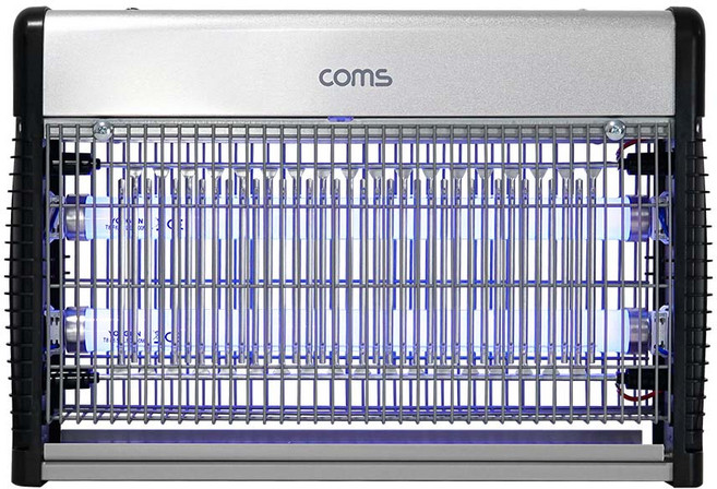 컴스 UV LED 대형 퇴치기 12W 실내용 업소용 축사용 포충기, PR002