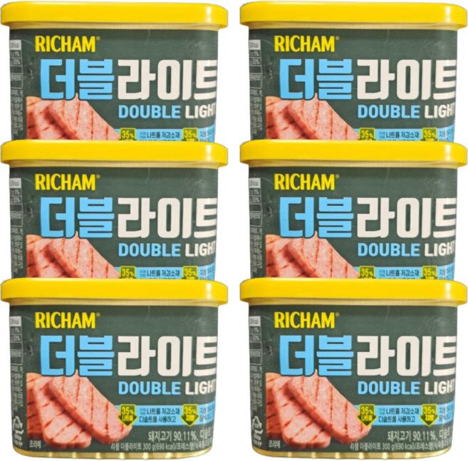 동원 리챔 더블라이트 300g 6개