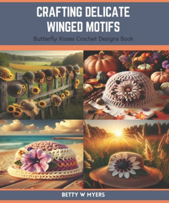 (영문도서) Crafting Delicate Winged Motifs: Butterfly Kisses Crochet Designs Book Paperback, Independently Published, English, 9798873791224