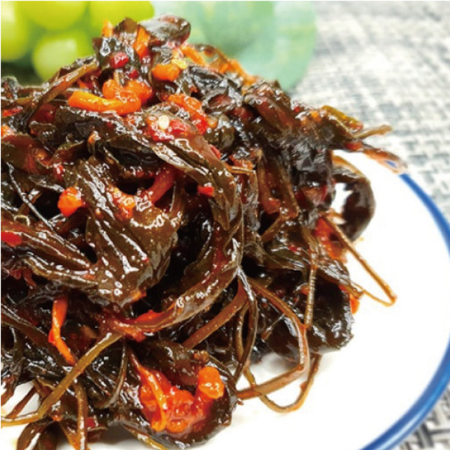 해품 반찬단지 고추잎무침 500g 양념고추잎, 1개