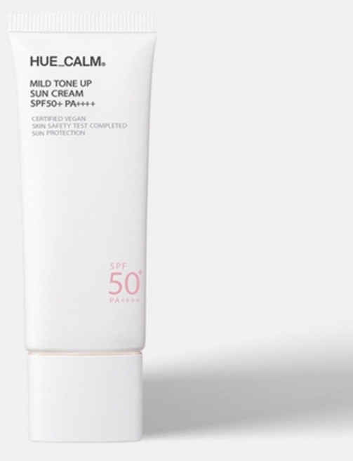 휴캄 마일드 톤업 선크림 - SPF50+ PA++++, 40ml, 1개
