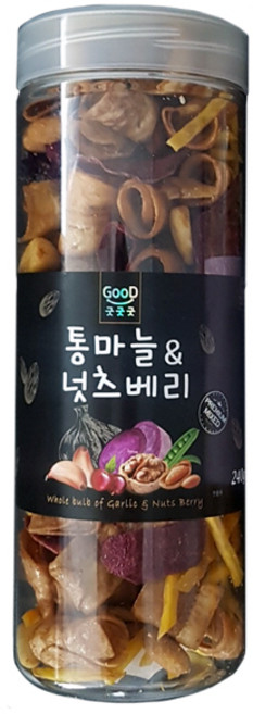 굿굿굿 통마늘 넛츠베리 240g x 1통, 1개
