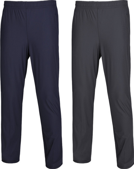 [이지바이] (1+1) 국내생산!! 남성 밴딩 바지_시원짱짱 벤츄리 쿨 냉감 팬츠