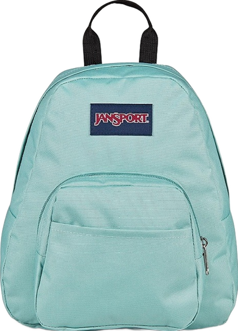 JANSPORT 男女通用半版印花後揹包, 褪色鼠尾草綠