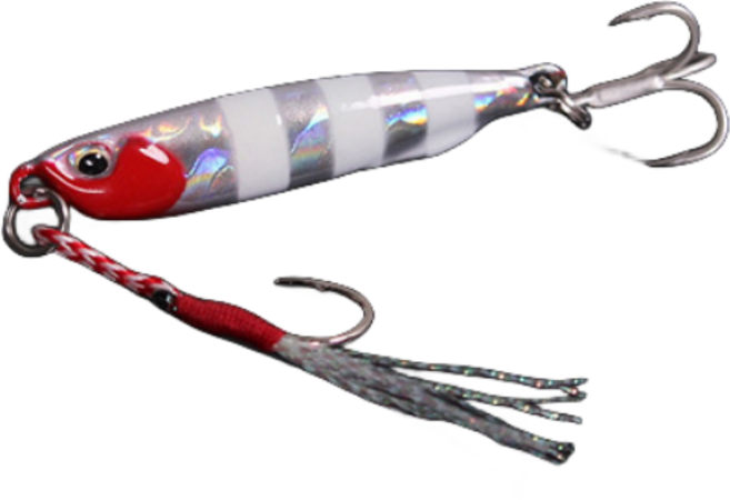 한현 슬로우싱킹 농어 광어 삼치 우럭 루어낚시미끼, 80g, 빨간은색