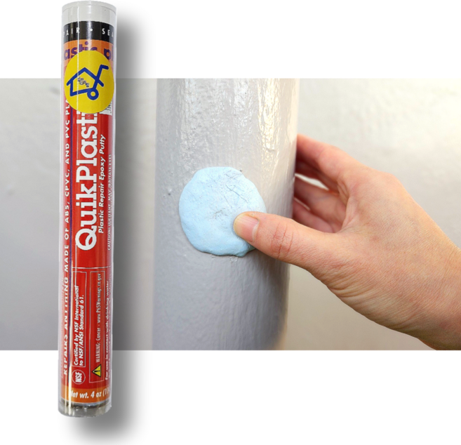 집에다드림 강력 에폭시 플라스틱 접착제 PVC 본드 퍼티 보수 믹스 앤 메꿈제 애니픽스+장갑, 1개