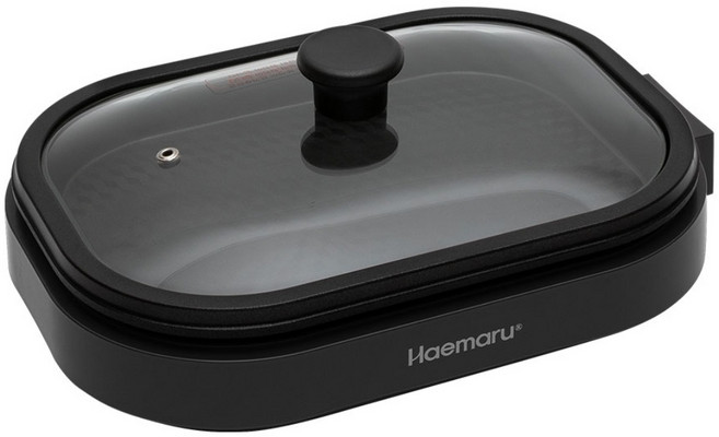 해마루 라라 데일리 전기프라이팬, HM-8400(블랙)
