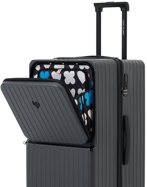 LUCKY PLANET [DRPX럭키플래닛] LUCKY HEART 하트Y 고비욘드 S3 캐리어 에보니블랙 28인치