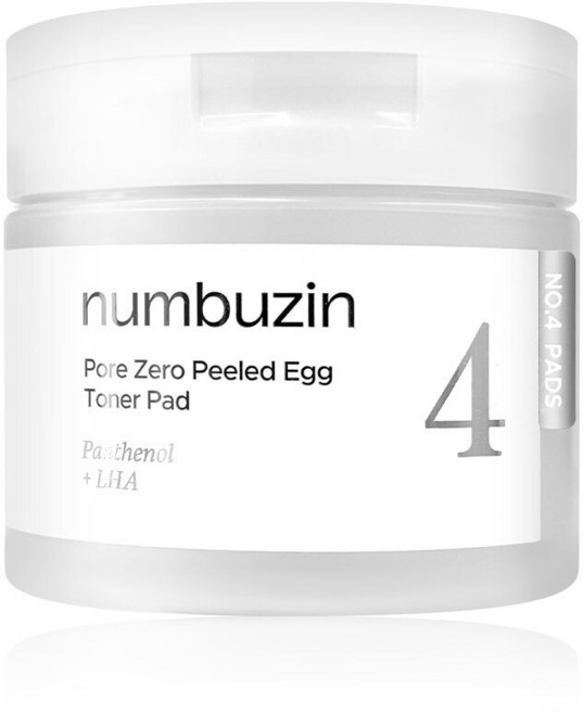 넘버즈인 4번 모공제로 깐달걀 토너패드 190ml, 70매입, 1개
