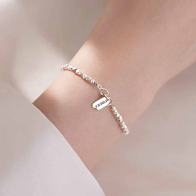 FANSYLI 팔찌 행운의 팔찌 여성 고급스러움 심플 팔찌 재물운 팔찌 생일 선물 W2506J19