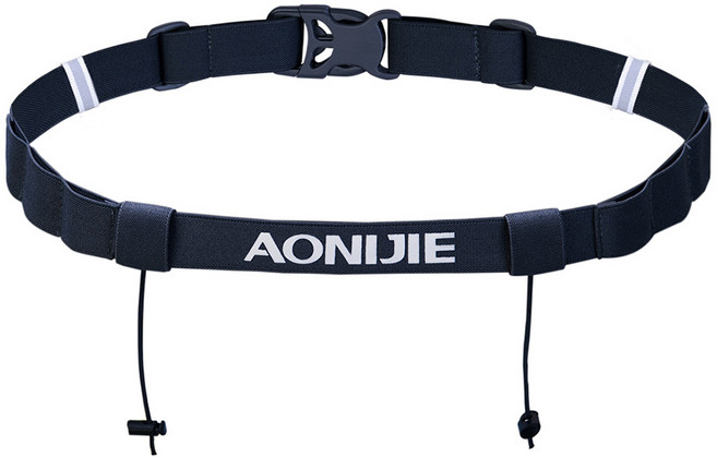오니지 스포츠 러닝 벨트 파워젤 수납 클라우드 AC76, 블랙, 1개