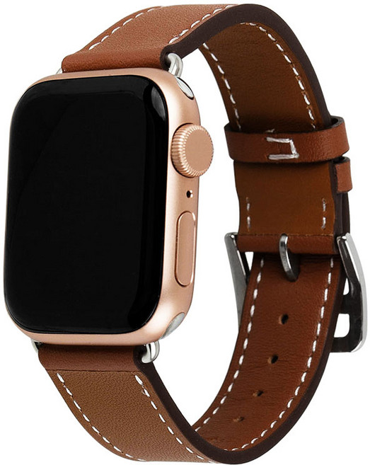 [NIVADA] 니바다 애플워치 호환 스트랩 가죽밴드 5007 7 SE 6 5 4 3 2 1 세대 42 44 45mm
