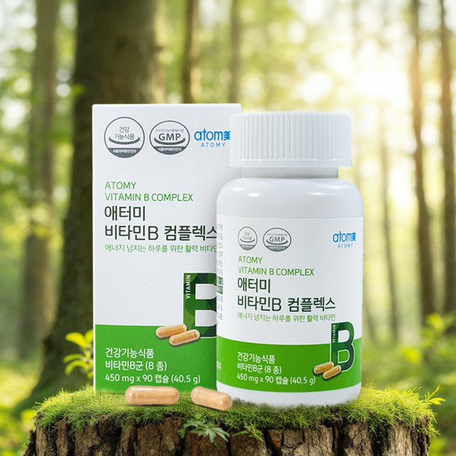 ATOMY 에너지생성 활력증진 애터미 비타민B컴플렉스 450mg, 90정, 2개