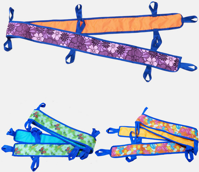 AC50 아동인솔띠 10인용 야외 나들이 두줄기차 교사, AC50 연두, 1개