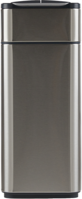 엘페코 살균탈취 냄새차단 자동 센서 스마트 휴지통 9L 미니, 실버