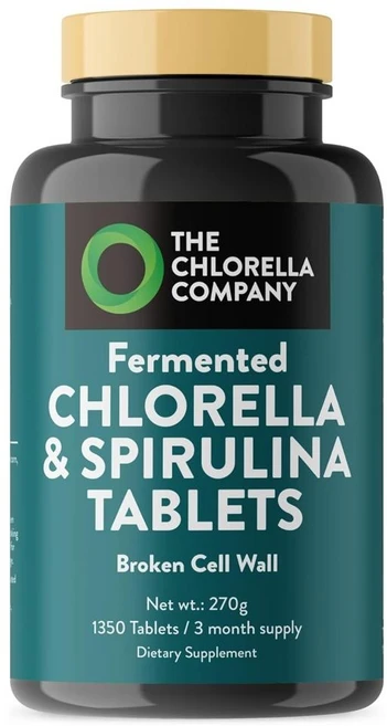 클로렐라컴퍼니 발효 클로렐라 스피루리나 믹스 1350정 270g Chlorella, 성인남녀공용, 정, 1개 - 쿠팡
