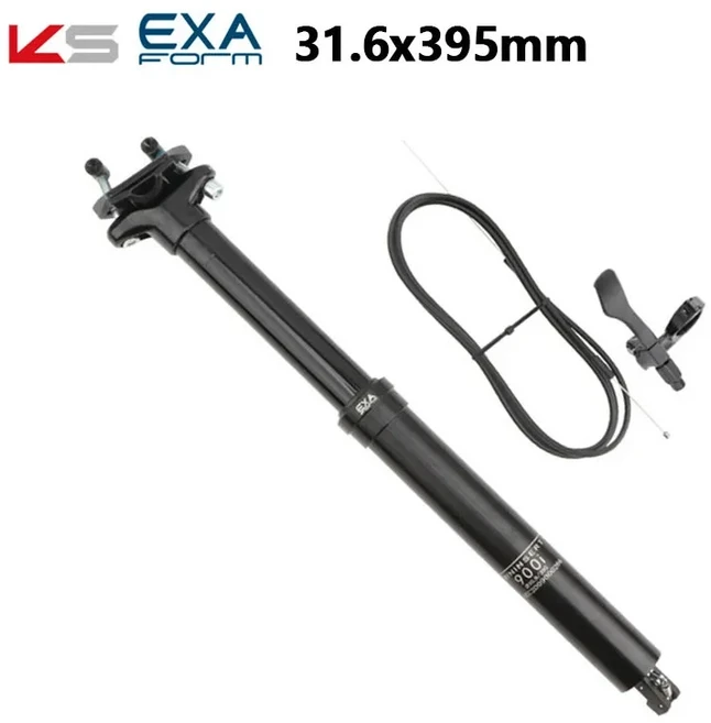 KS EXA FORM 900i 높이 조절 가능한 시트포스트 드로퍼 자전거 MTB 내부 라우팅 30.9 395mm 원격, 02 900i 31.6x395mm, 1개