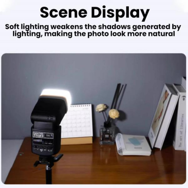 Godox 플래시 디퓨저 돔 바운스 Canon 스피드라이트 580EX 580EX II Godox V850 860II TT685 TT600 TT520II, 한개옵션1, 02 1 PCS