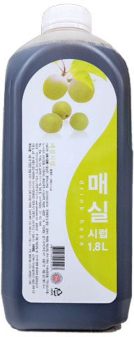 [농협하나로마트] 루이보스 TOM매실시럽1.8L, 1.8L, 1개